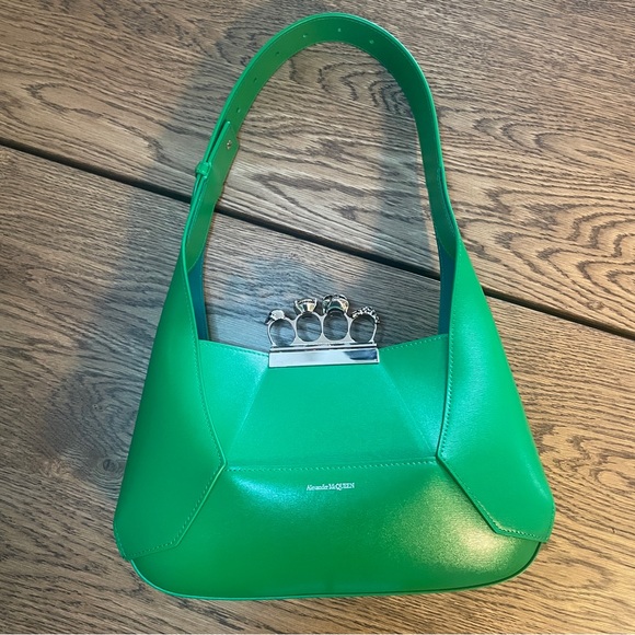 SOLD NWT McQueen  Jewelled Hobo leather shoulder bag - Picture 4 of 7